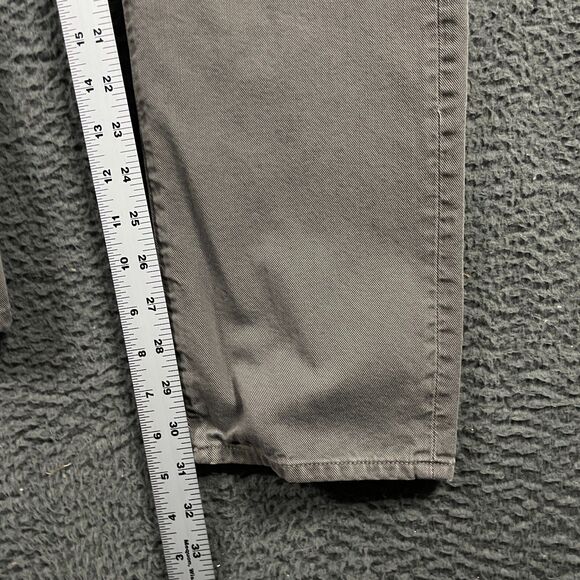 Paul Smith Jeans Mens 32x32 Gray Slim Fit Garment Dyed 9 oz Lightweight Denim - Picture 16 of 16